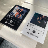 Custom Music Spotify Plaque Full Background